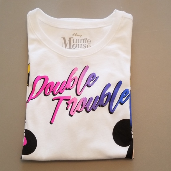 Disney Minnie Mouse Girls Short Sleeve Tee - Picture 6 of 6